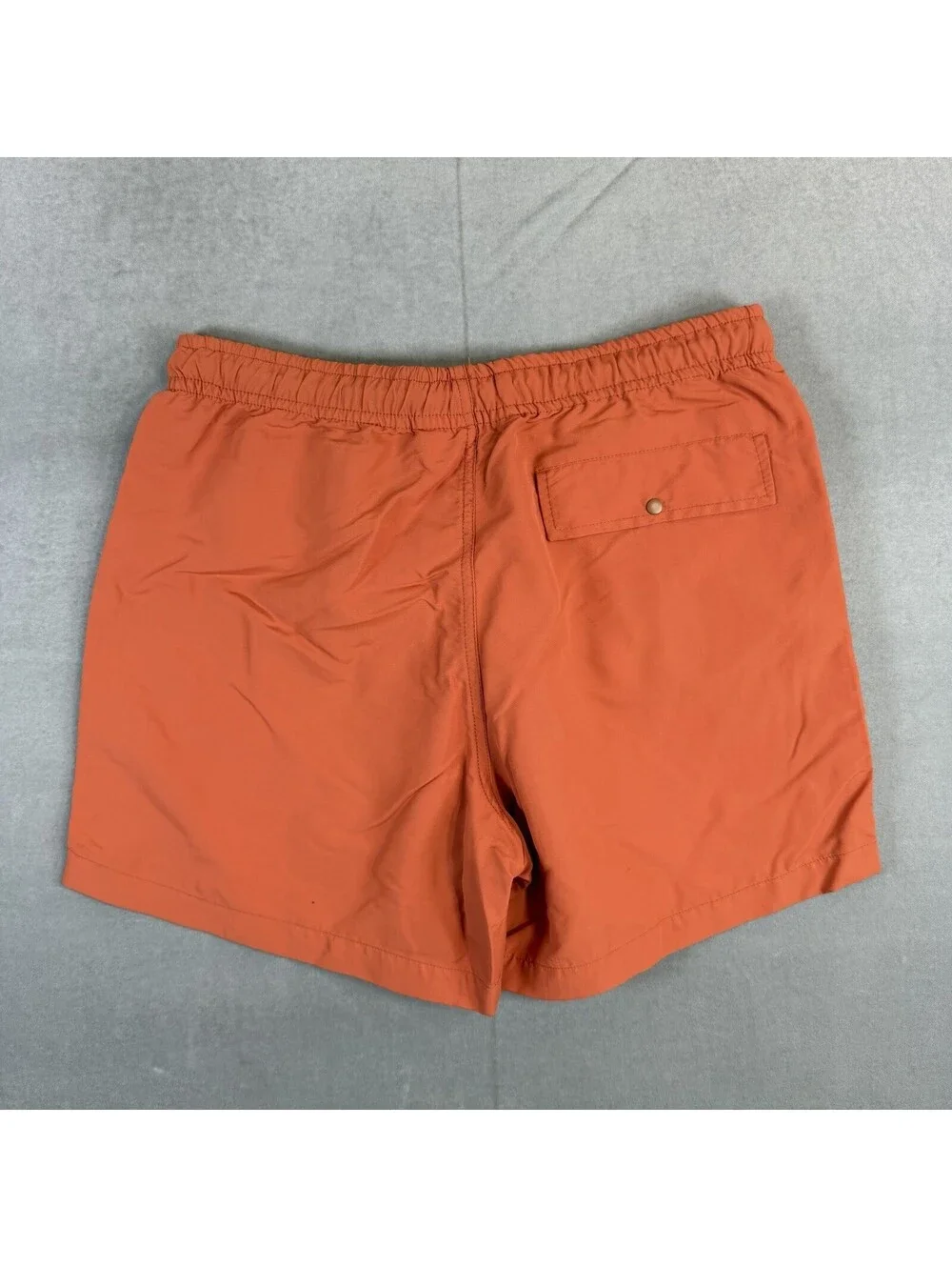 A24 Films Shorts Men’s Small Orange Nylon Drawstrings Embroidered Logo Outdoor